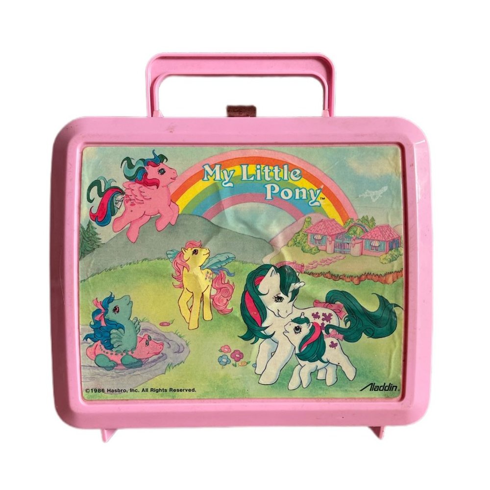 Vintage 1986 Hasbro My Little Pony Lunch Box
